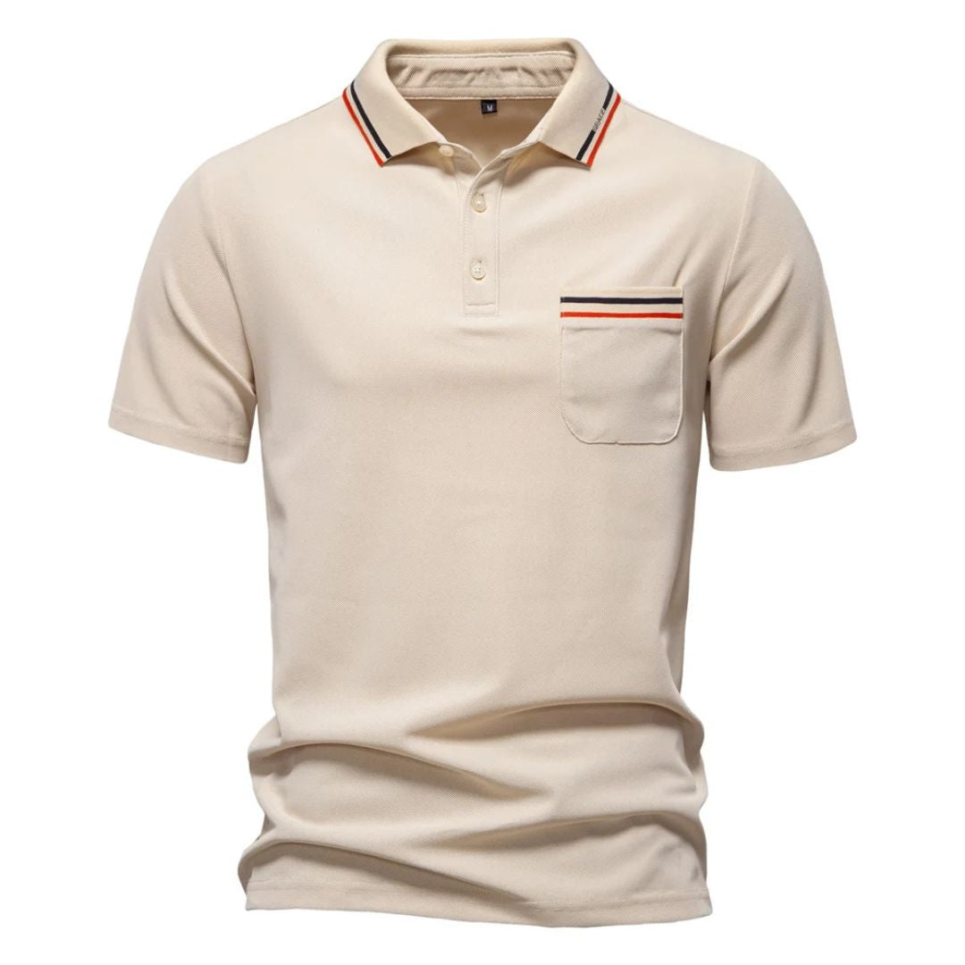Camisa Polo Masculina Stripe
