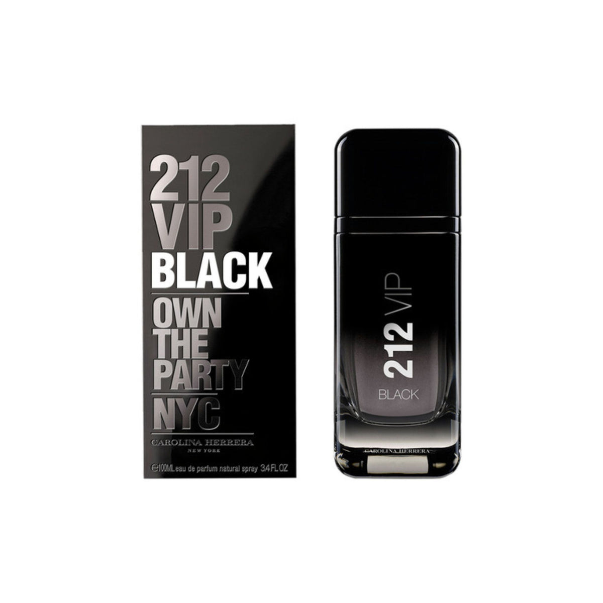 Compre 1 Leve 3 - 212 VIP Black Carolina Herrera Eau de Parfum - 100 ml