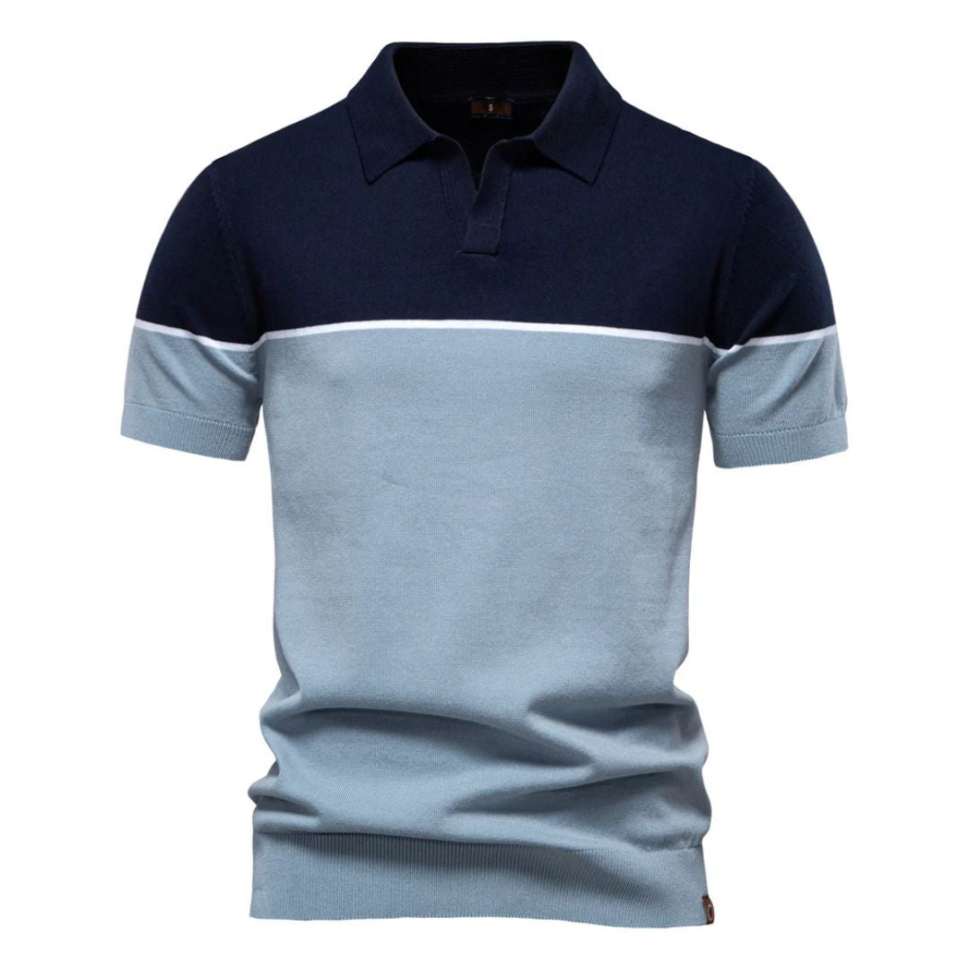 Camisa Polo Masculina Contrast