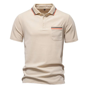 Camisa Polo Masculina Stripe